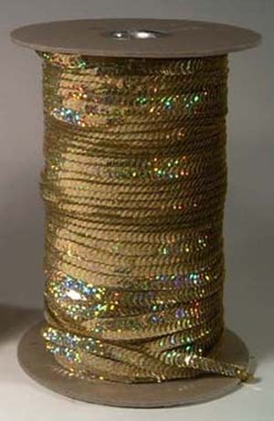 1 soros 8 mm elasztikus hologramos csésze flitter